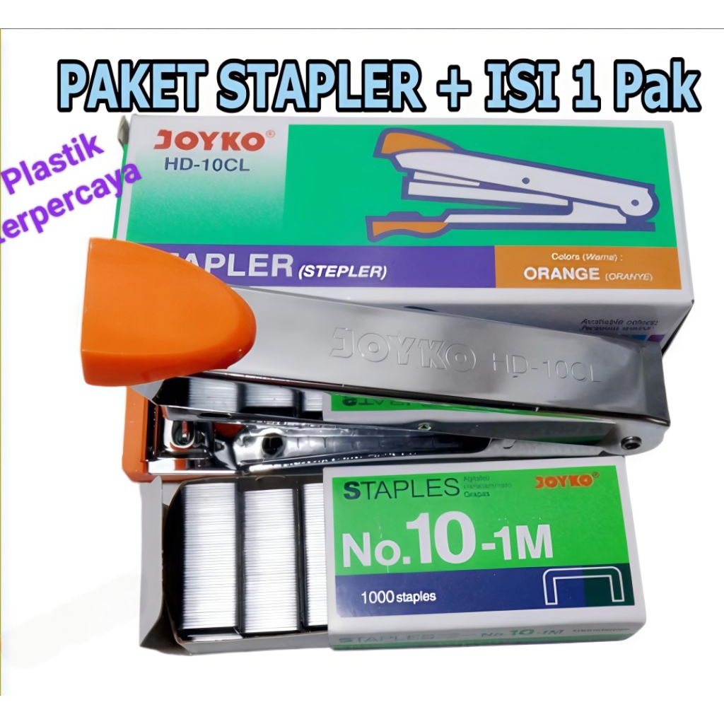 Jual STAPLES + ISI STAPLES STEPLER DAN ISI STEPLER PAKET HEMAT STAPLER ...