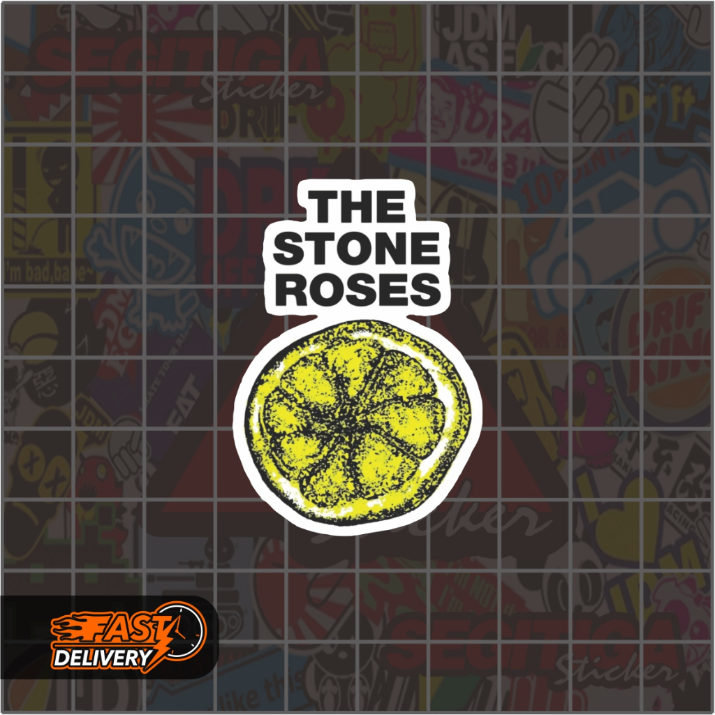 Jual Sticker The Stone Roses Ukuran 3.5 x 5 Cm | Shopee Indonesia