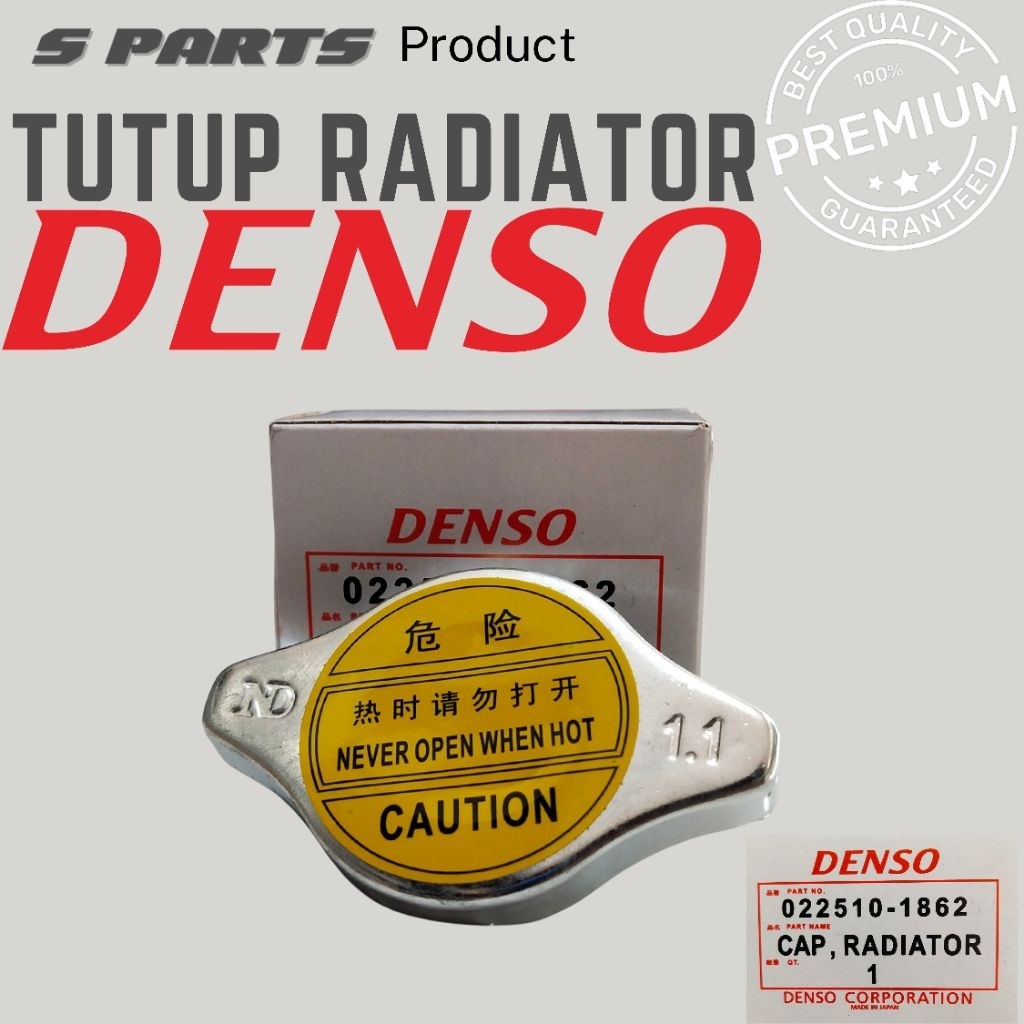 Jual Tutup Radiator Besar 1.1 Universal-Denso 022510-1862 | Shopee Indonesia
