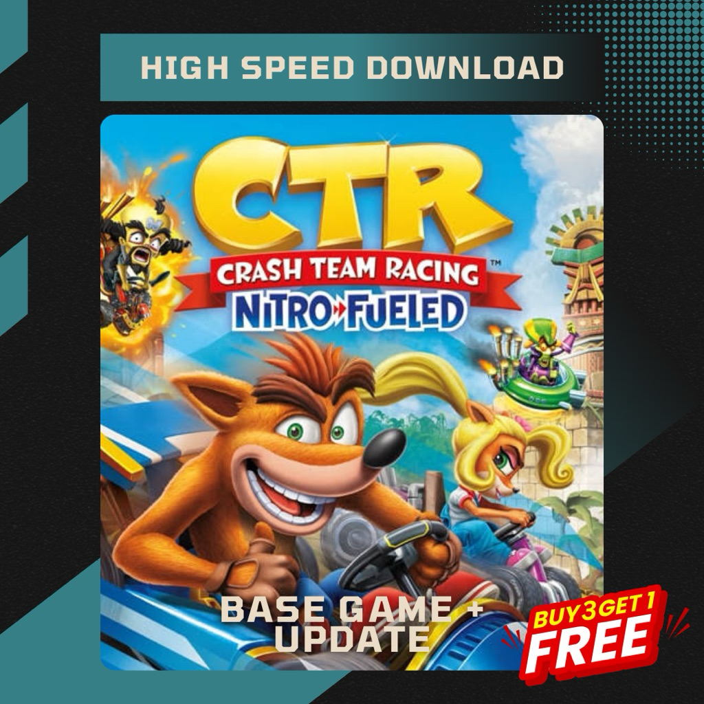 Jual Crash Team Racing Nitro Fueled – Game PS4 HEN Digital (Format PKG ...