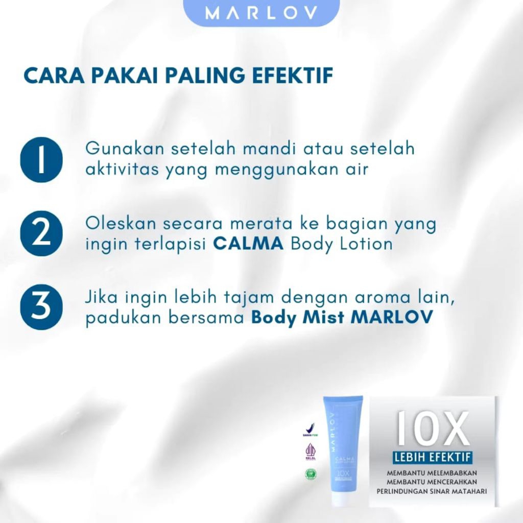 Jual marlov body lotion calma 100 ml | Shopee Indonesia