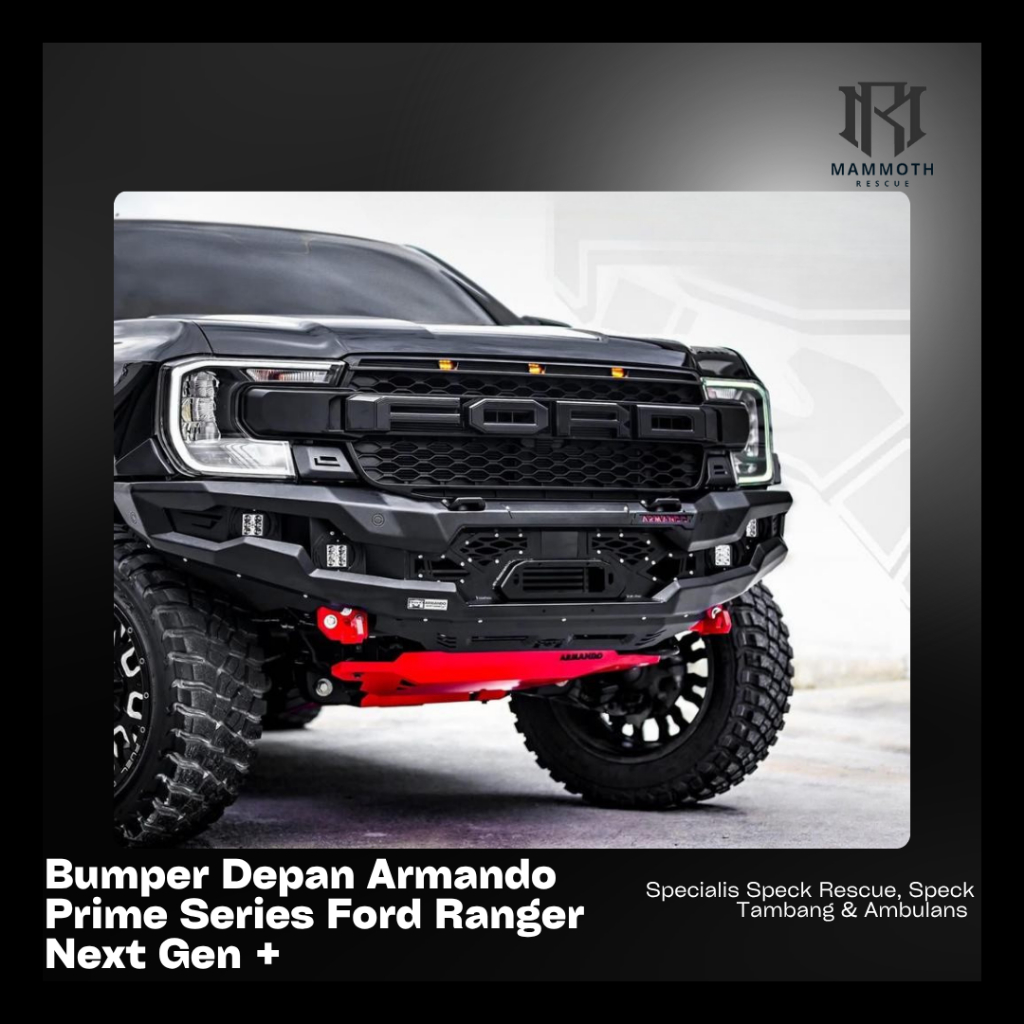 Jual Front Bullbar Ford Ranger / Bullbar Depan Ford Ranger Next Gen ...
