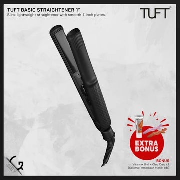 TUFT BASIC Straightening Iron 1 6009 Catokan Catok Rambut