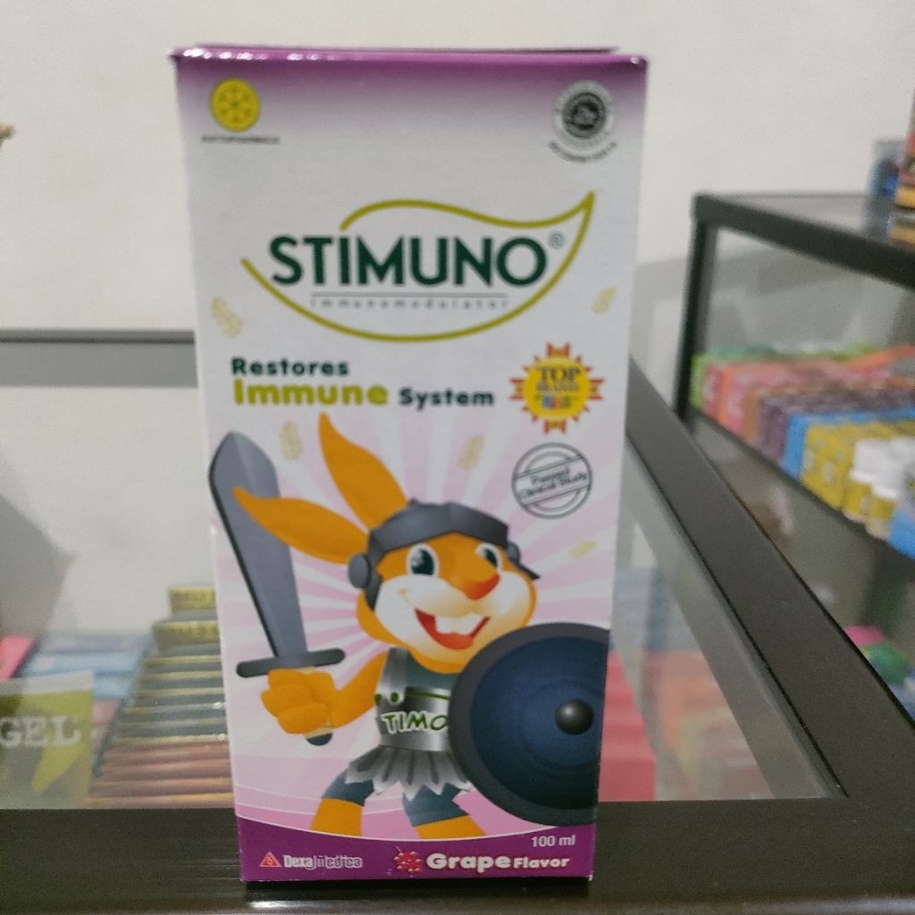 Jual STIMUNO SIRUP RASA ANGGUR 100 ML | Shopee Indonesia