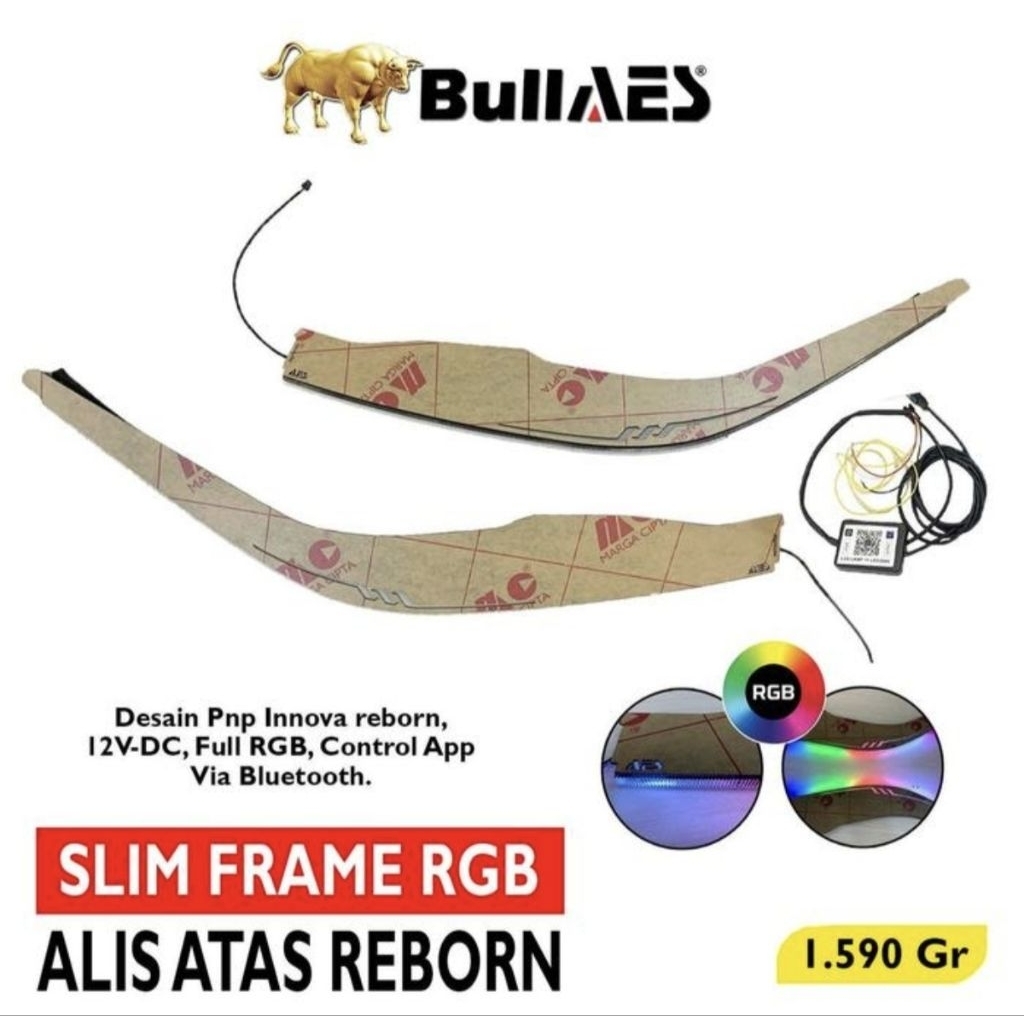 Jual Alis Frame RGB Innova Reborn Alis Atas Ultra frame RGB Mobil ...