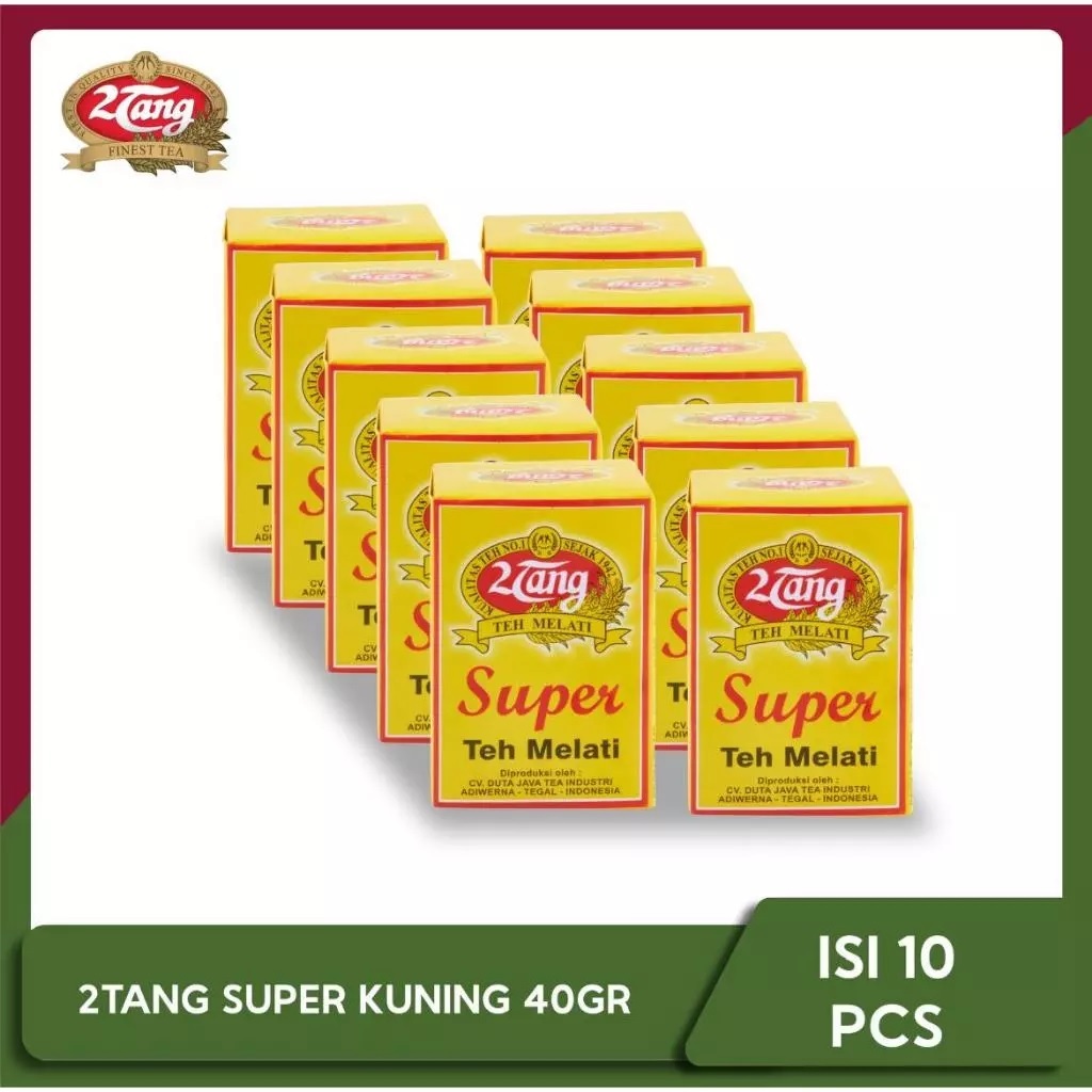 Jual 2Tang Kuning Nasional [10pc @40gr] / Teh 2 Tang | Shopee Indonesia