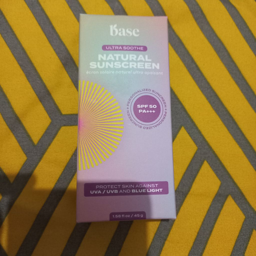 Jual Base Ultra Soothe Natural Sunscreen SPF 50PA+++ | Shopee Indonesia