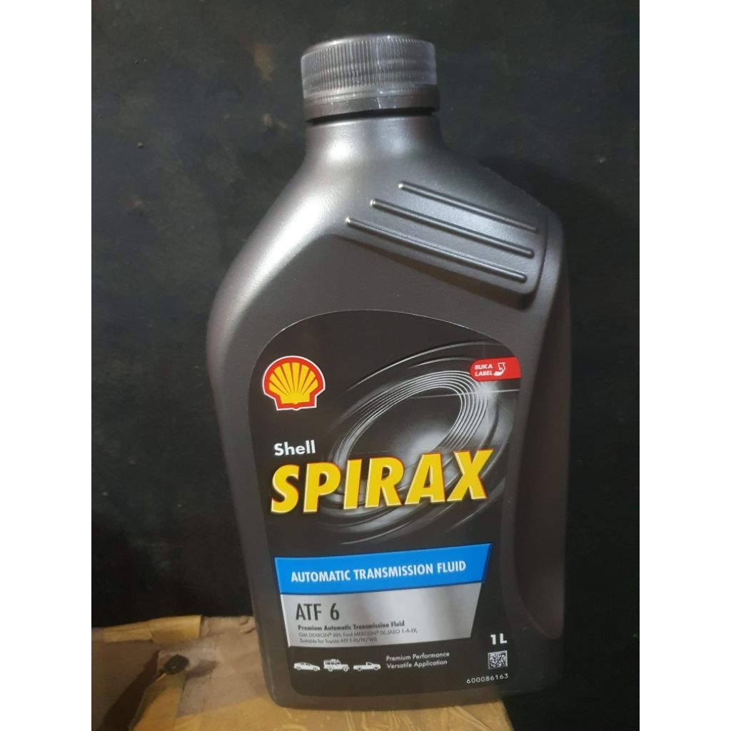 Jual Oli Transmisi Matic ATF Shell Spirax ATF 6 Original 1L | Shopee ...