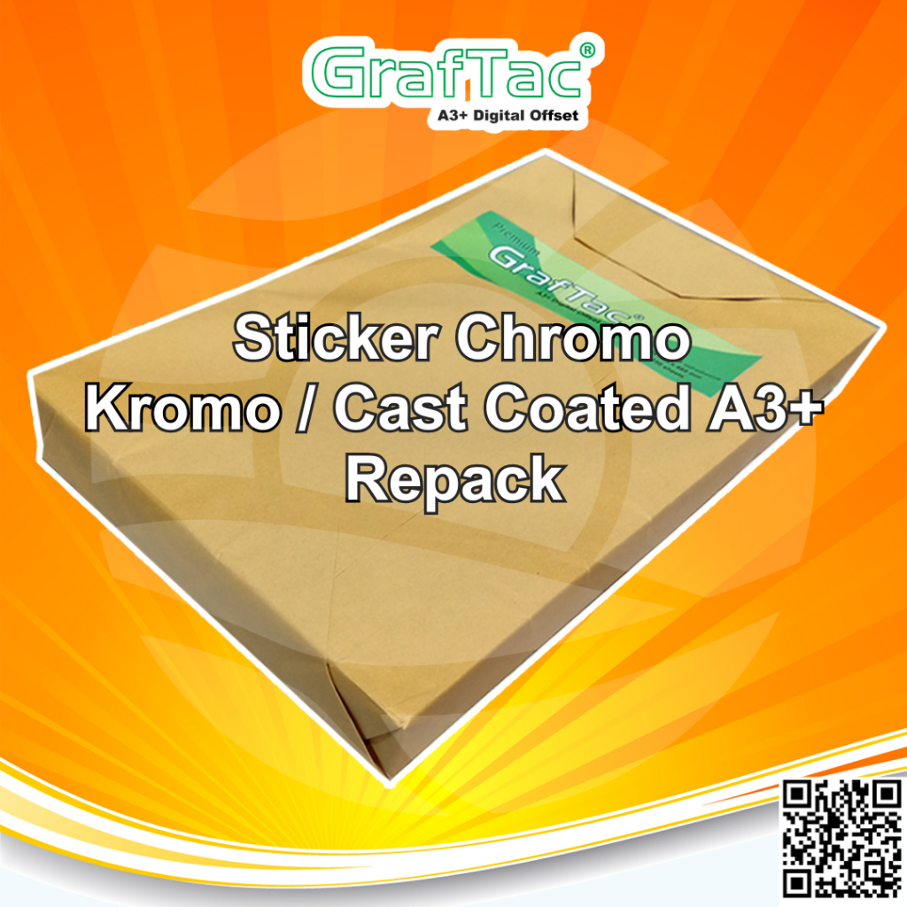 Jual Graftac Stiker Kromo Bontak Sticker Kertas Chromo Cast Coated ...