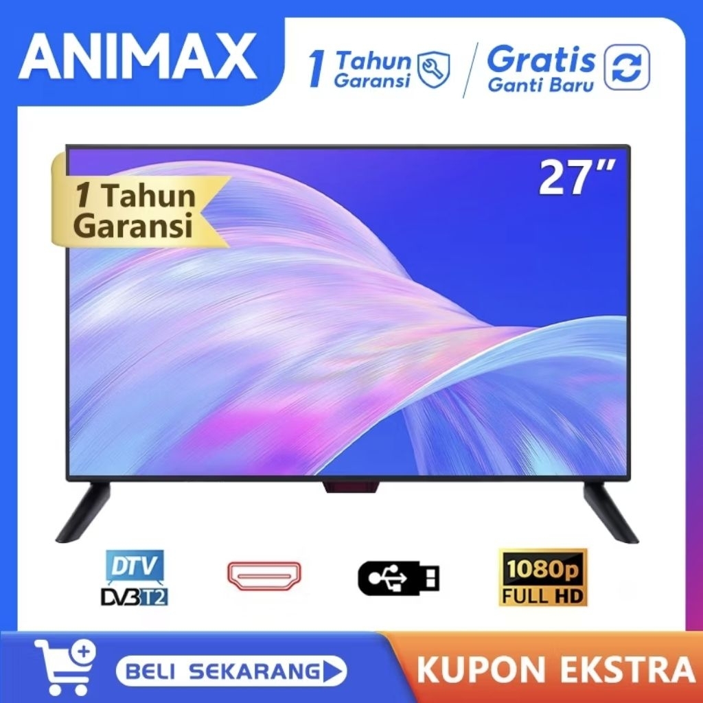 Jual DIGITAL TV LED 27 INCH Smart TV LED Android 11 SUPPORT USB-HDMI ...