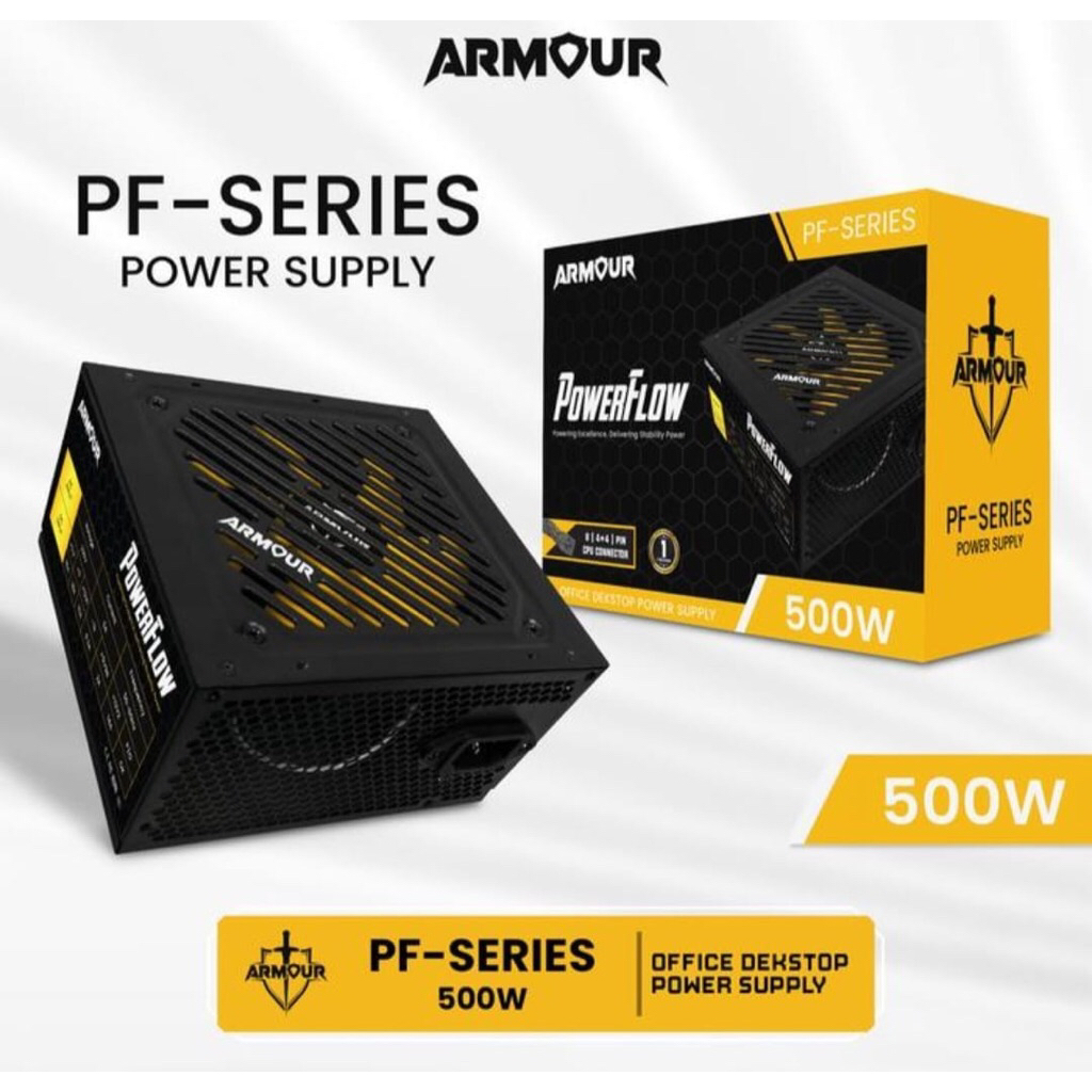 Jual Power Supply ARMOUR Power-Flow 500Watt | Shopee Indonesia