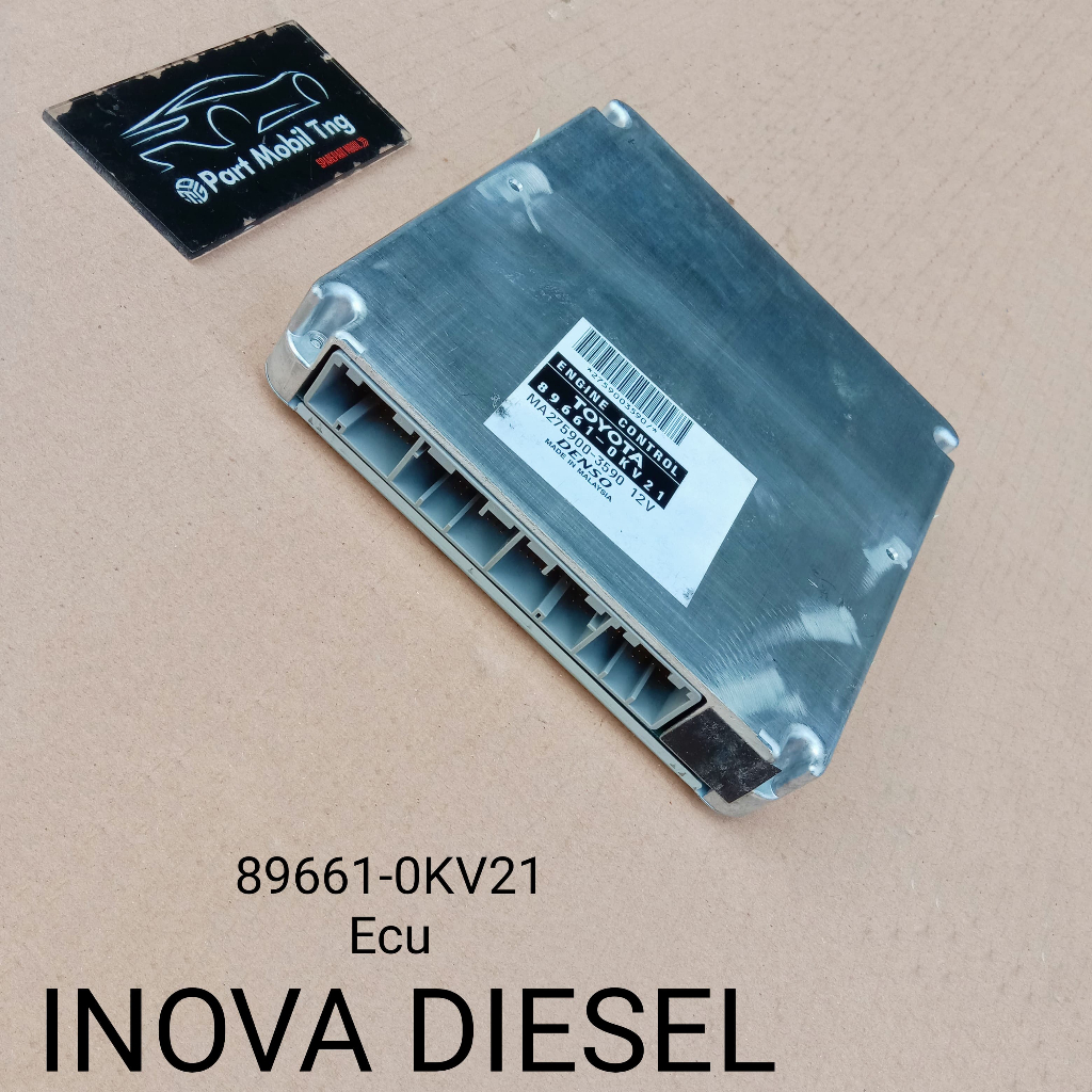 Jual Ecu Komputer Computer Toyota Innova Inova Fortuner Diesel 89661 ...