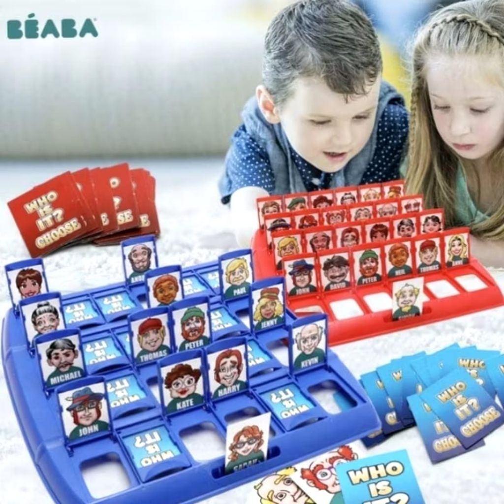 Jual KIDZMANIA - MAINAN ANAK TEBAK GAMBAR BOARD GAME WHO IS IT - MAINAN ...