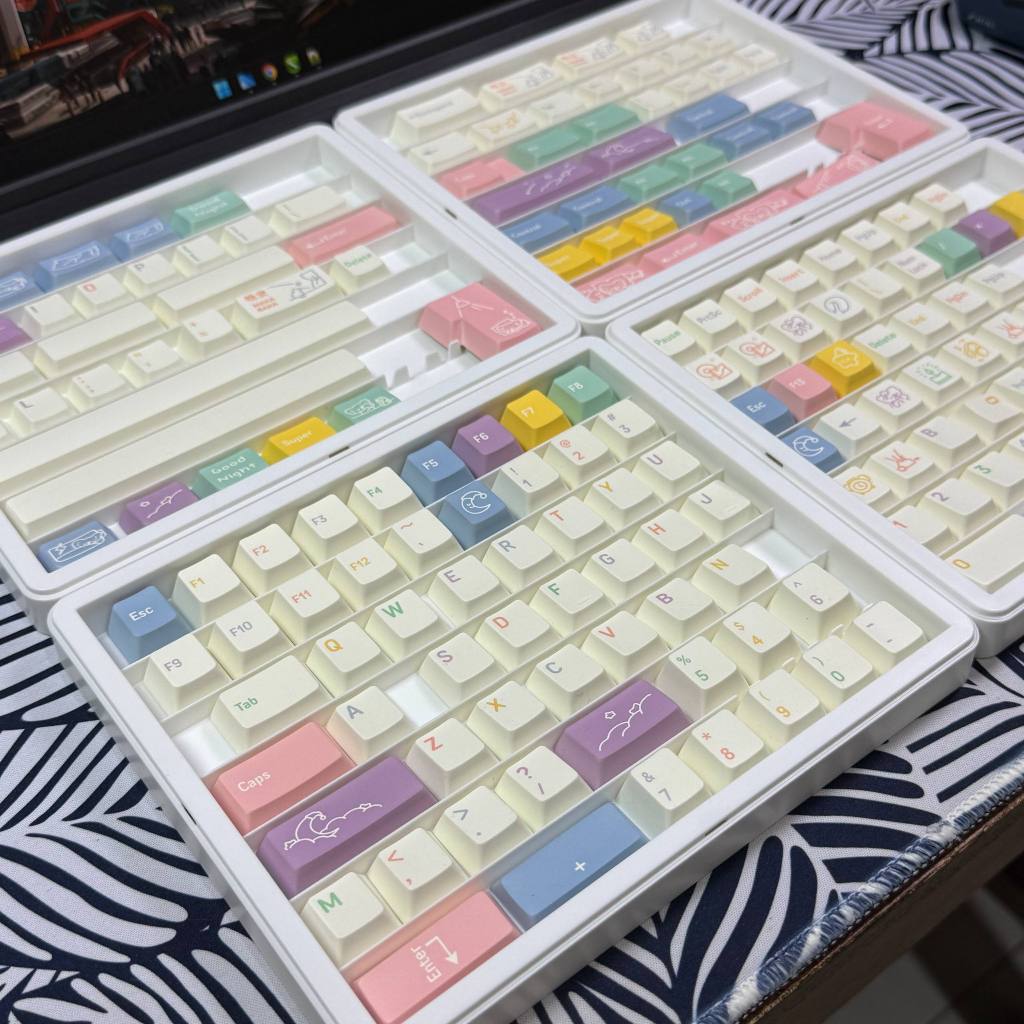 Jual Keycaps FBB Good Night PBT Dyesub 174 Keys Cherry Profile ...