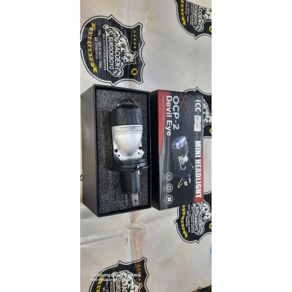 Jual LAMPU MINI PROJI H4 ICC MINI HEADLIGHT OCP-2 35WAT | Shopee Indonesia