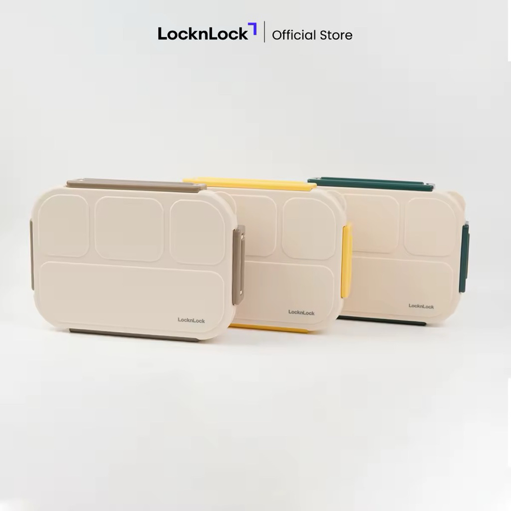 Jual LocknLock Lunch Box To-Go 3 4 5 Compartment Kotak Makan 980ml ...