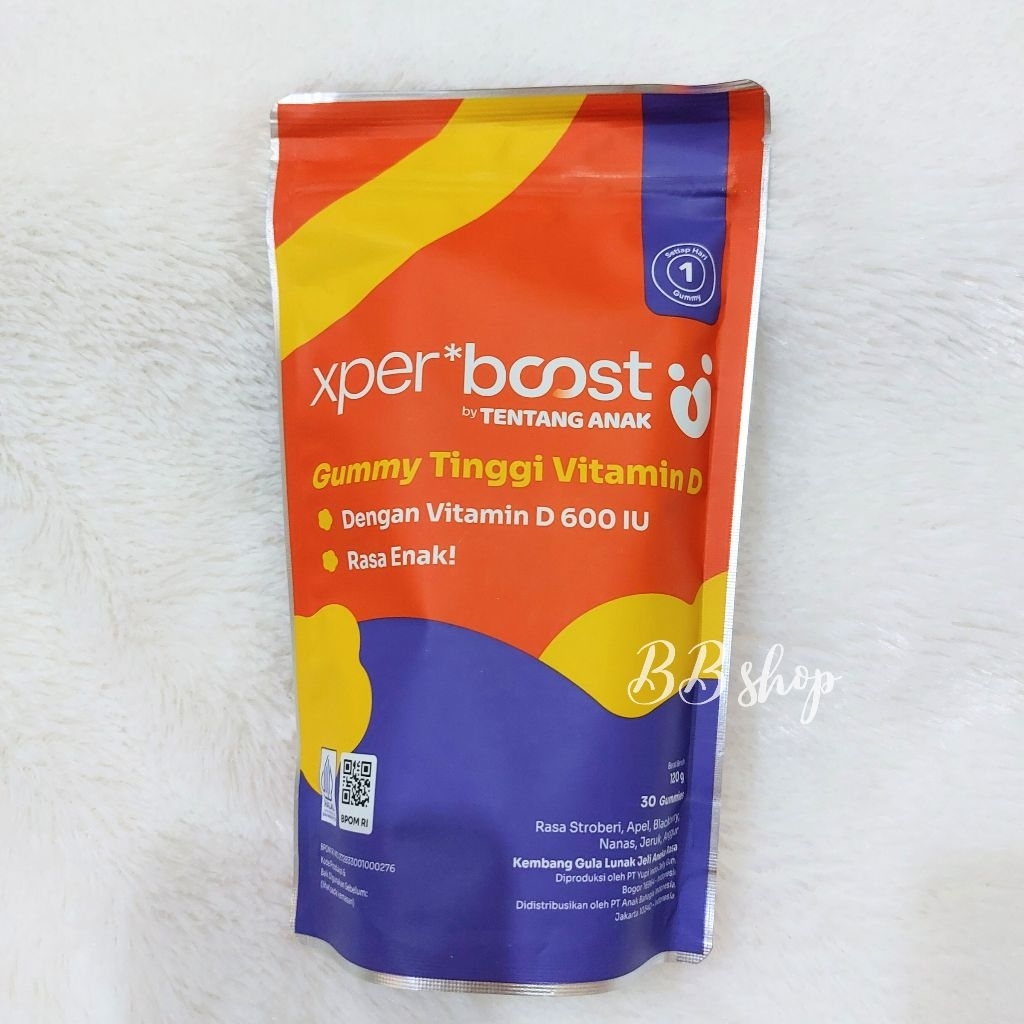 Jual XPERT BOOST GUMMY VITAMIN D 600 IU | Shopee Indonesia
