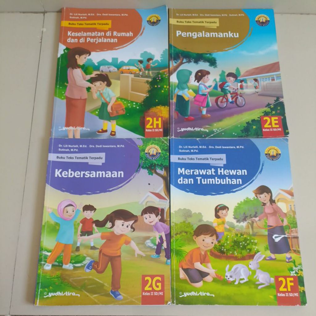 Jual Buku Teks Tematik Terpadu Kelas 2 Yudhistira | Shopee Indonesia