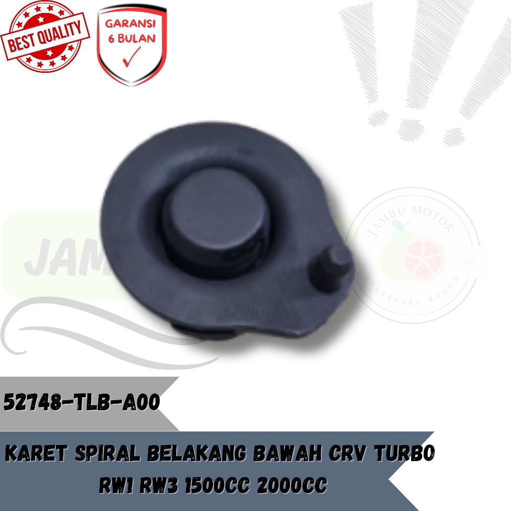 Jual KARET SPIRAL BELAKANG BAWAH CRV TURBO RW1 RW3 1500CC 2000CC 52748 ...