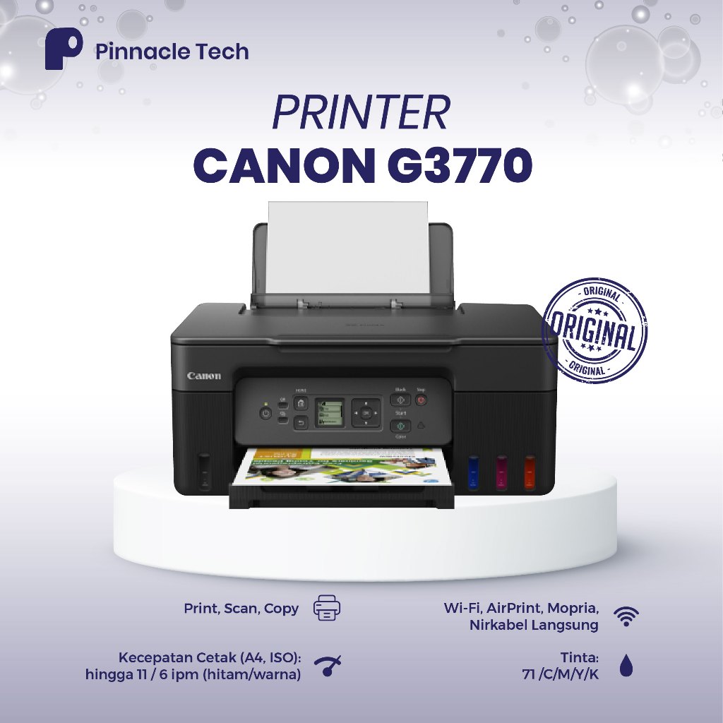 Jual Printer Canon PIXMA G3770 Wireless Ink Tank All-in-One – Print ...