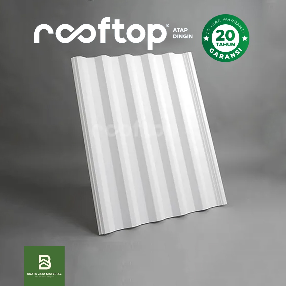 Jual Atap uPVC Rooftop I Series I-Series 6 Meter FREE ONGKIR Rumah ...