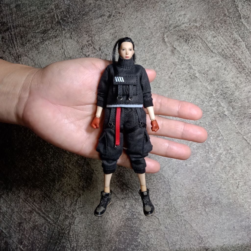 Jual Kitbash 1/12 CYBER TECHWEAR SUIT Female K-1 (kelengkapan ada di ...