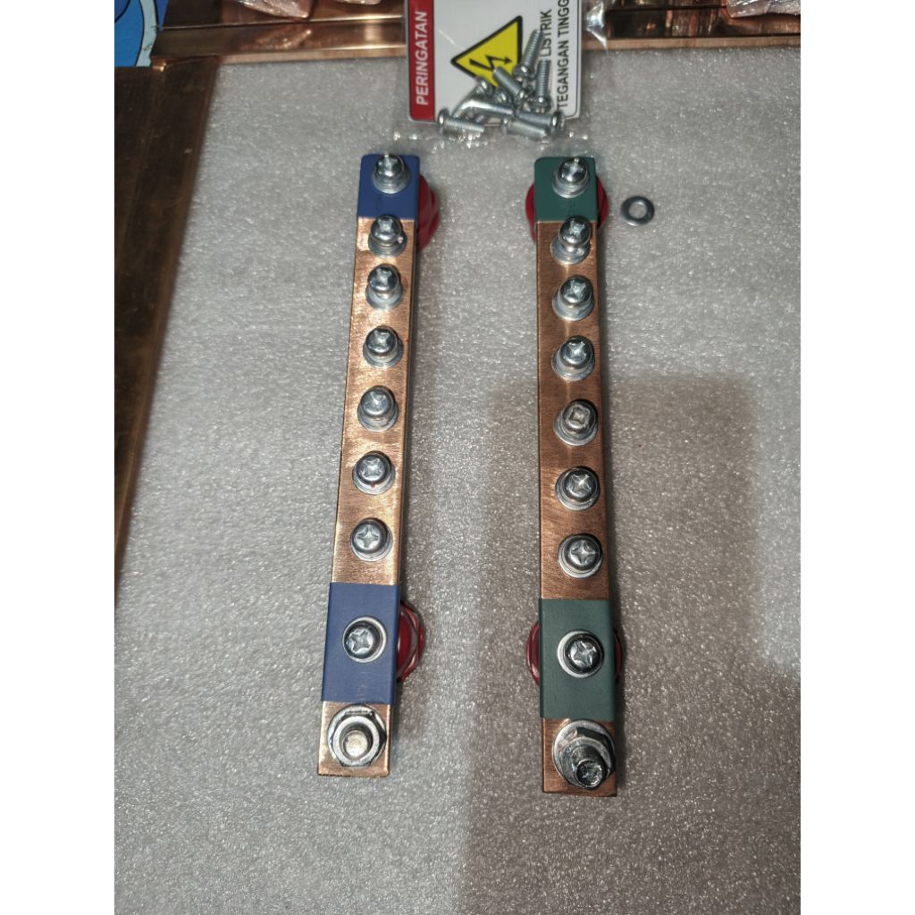 Jual Busbar 5×20 netral dan ground panjang 20 cm | Shopee Indonesia