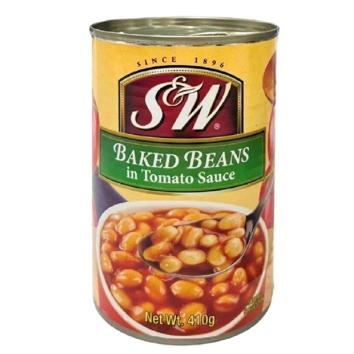 Jual S&W Baked Beans in Tomato Sauce 400gr / Kacang Baked Bean Dalam ...