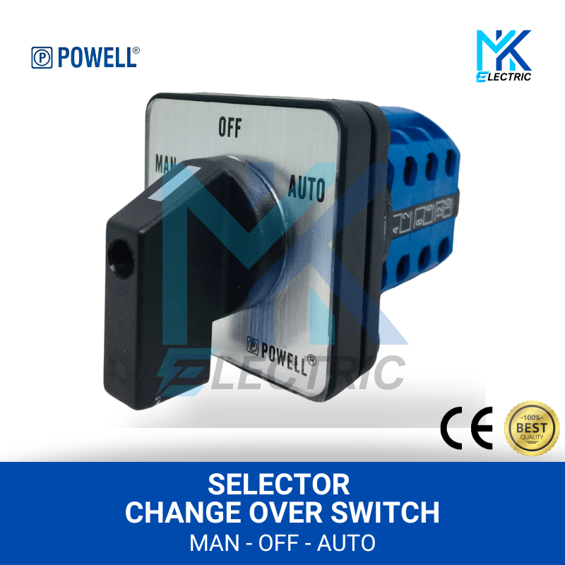 Jual Selector Change Over Switch MOA / Rotary Switch Man - Off - Auto ...