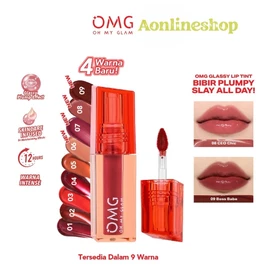 AS OMG OH MY GLAM Glassy Lip Tint LipTint Warna Intense BPOM