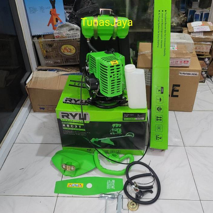 Jual Mesin Potong Rumput 2 Tak RBC2T RYU Original Terbaru Brush Cutter ...
