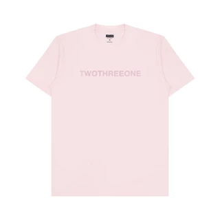M231 T-shirt Grafis Twothreeone Pendek Pink 1117C