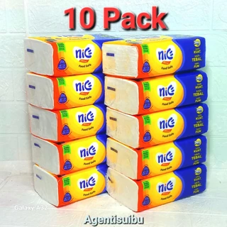 (paket 10 pack)Tissue Nice Facial Tissue isi 360 Helai 2 ply, Tisu Hemat Tissue Nice ORIGINAL
