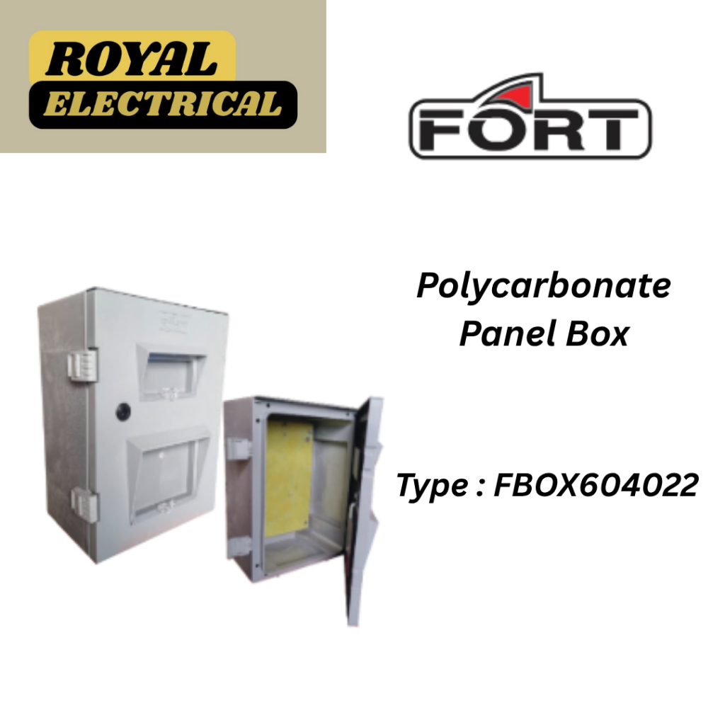 Jual FORT POLYCARBONATE PANEL BOX FBOX604022 | Shopee Indonesia