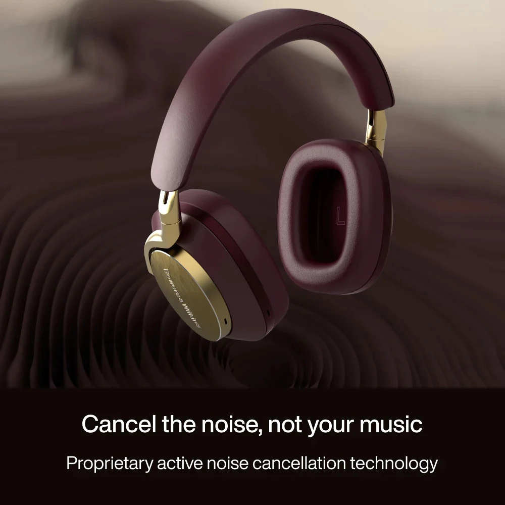Bowers & Wilkins B&W Px8 Over-ear noise-canceling headphones - Royal Burgundy