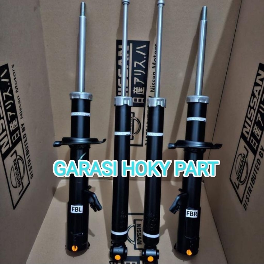 Jual SHOCKBREAKER SHOCK NISSAN MARCH DEPAN BELAKANG ORIGINAL | Shopee ...