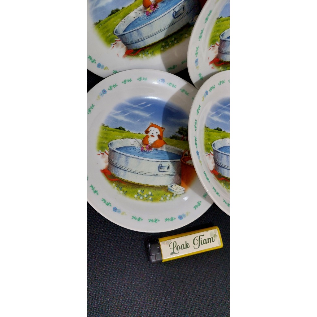 Jual pajangan piring keramik RASCAL LIMITED COLLECTION nippon animation ...