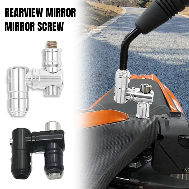 Arm Bracket Spion Full CNC 360 Degree CNC Mirror Leg Rotator Universal Motorcycle Aksesoris