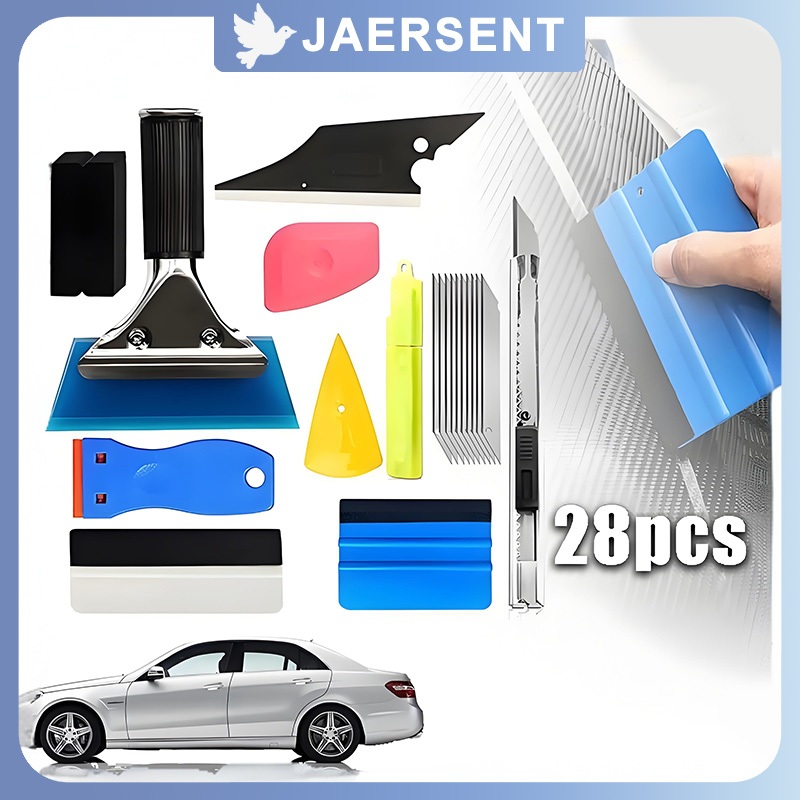 Jual 28PCS Alat Pasang Skotlet Kaca film Stiker Kaca Filem Untuk Mobil ...