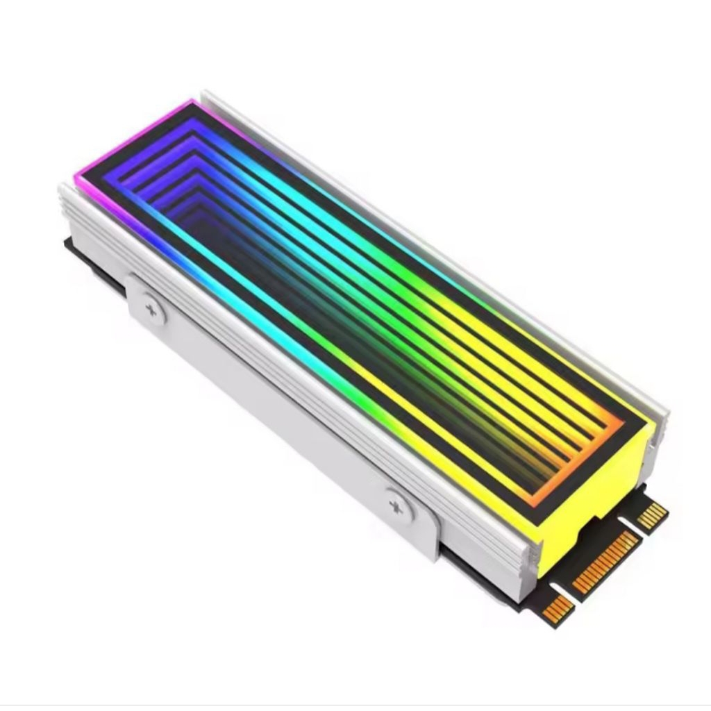 Jual Heatsink Cooling Cooler Pendingin SSD Mirror Cermin ARGB A RGB M2 ...