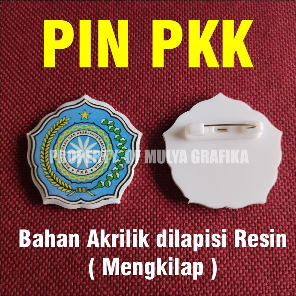 Jual PIN PKK (Akrilik + Resin) | Shopee Indonesia