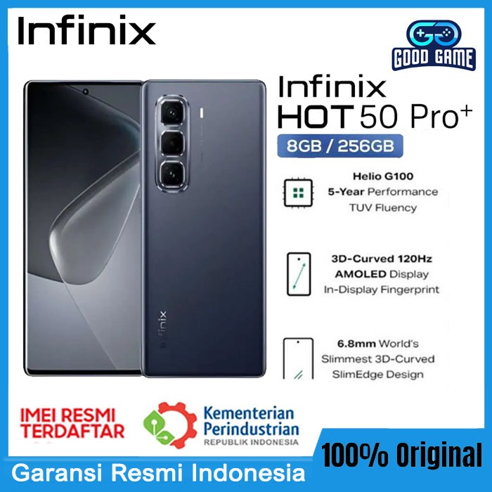 Jual Infinix Hot 50 Pro Plus 8/256GB Fullset Produk Resmi Indonesia ...