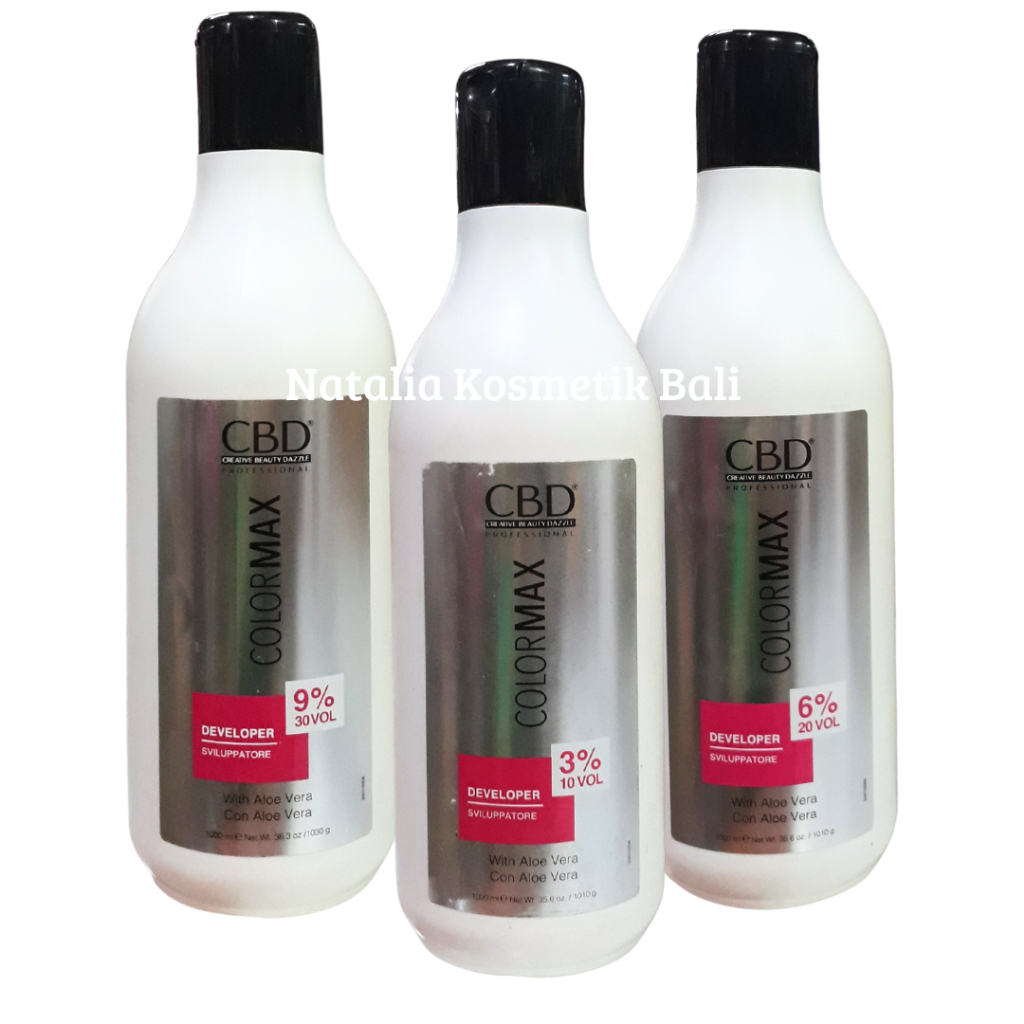 Jual CBD Colormax Developer 1000 ml - Oxydant Cream | Shopee Indonesia
