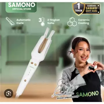 SAMONO Catokan Curly Automatic Catokan Keriting Keramik SW HC10 BATAM