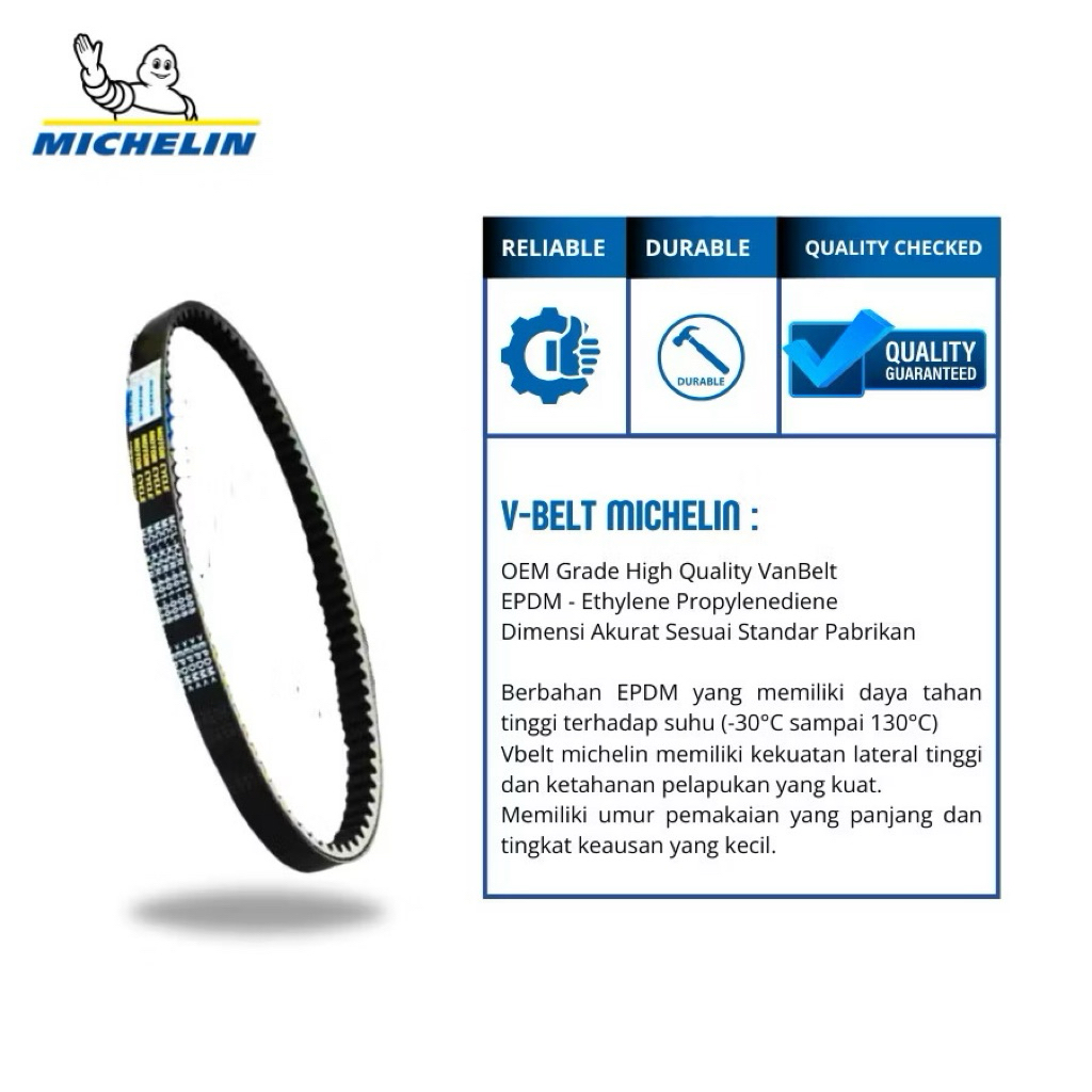 Jual MICHELIN VANBELT - VBELT ALL TIPE MOTOR BEAT FI ESP SCOOPY FI ESP ...