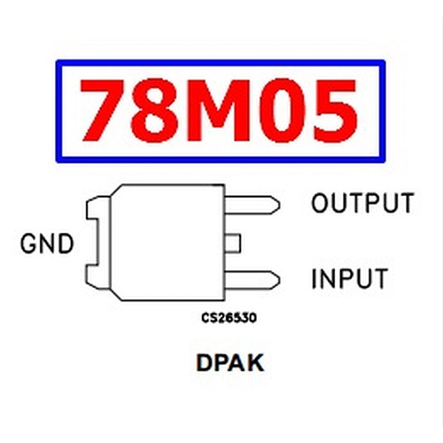 Jual IC Chip Voltage REGULATOR SMD 7805 78M05 5V TO252 DPACK D-PACK ...
