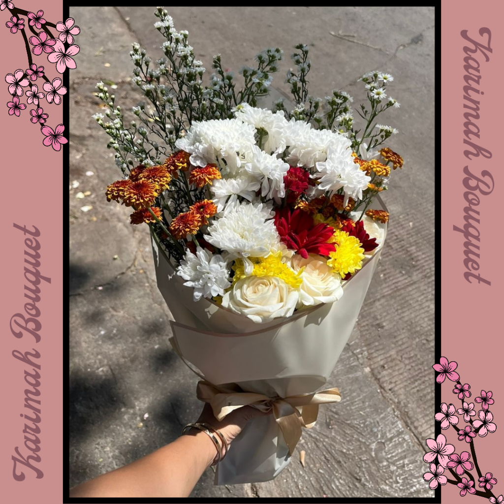 Jual KIRIM INSTANT! Buket Bunga Wisuda Bandung Korean Flower Hand ...