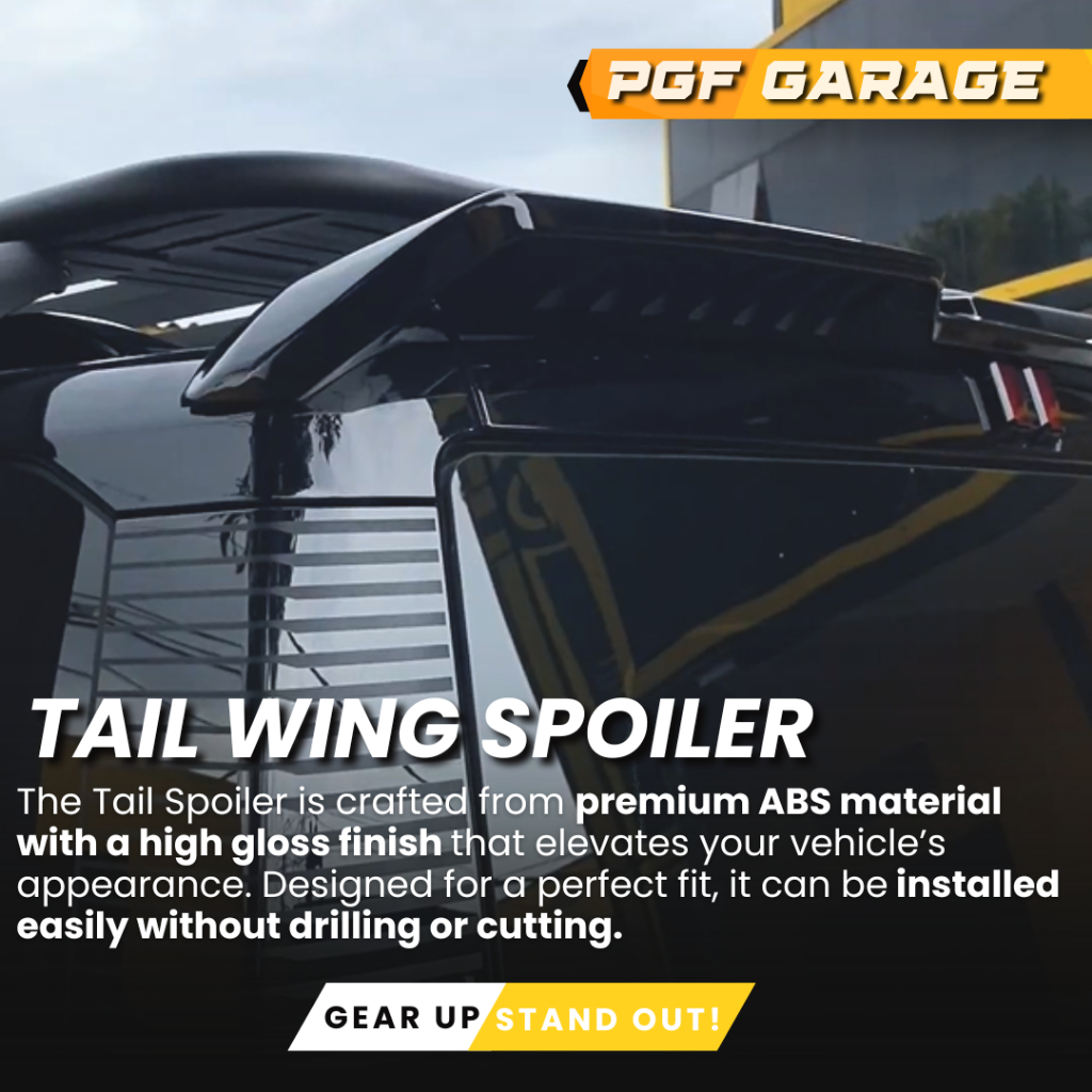 Jual Chery J6 Tail Spoiler / Tail Spoiler Chery J6 / Aksesoris Chery J6 ...