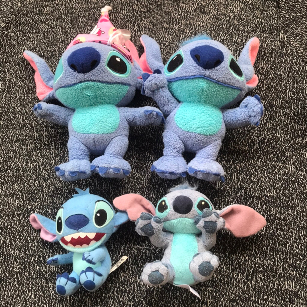 Jual Boneka Disney Gantungan Kaca Keychain Bagcharm Plushie Lilo And ...