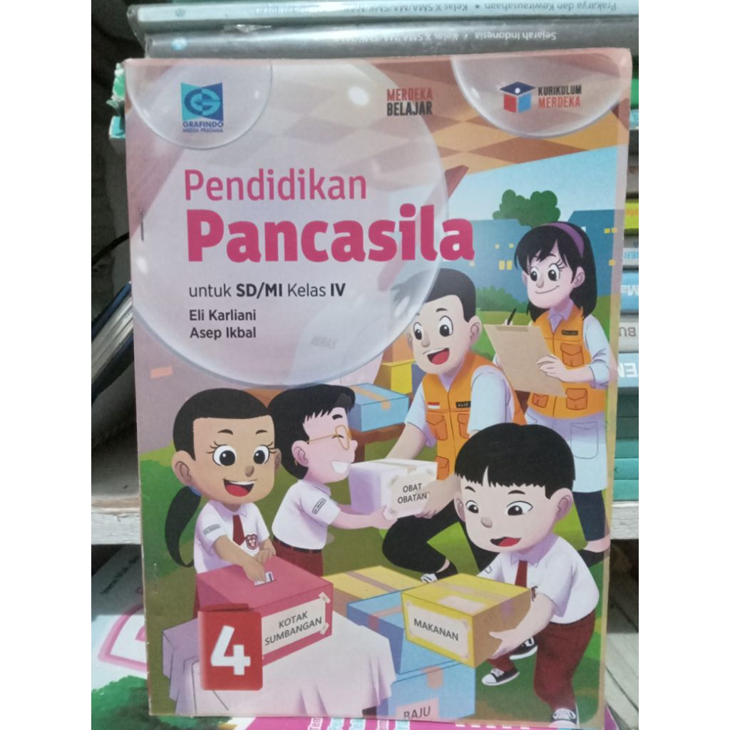 Jual Pendidikan Pancasila Kelas 4 SD Kurikulum Merdeka | Shopee Indonesia